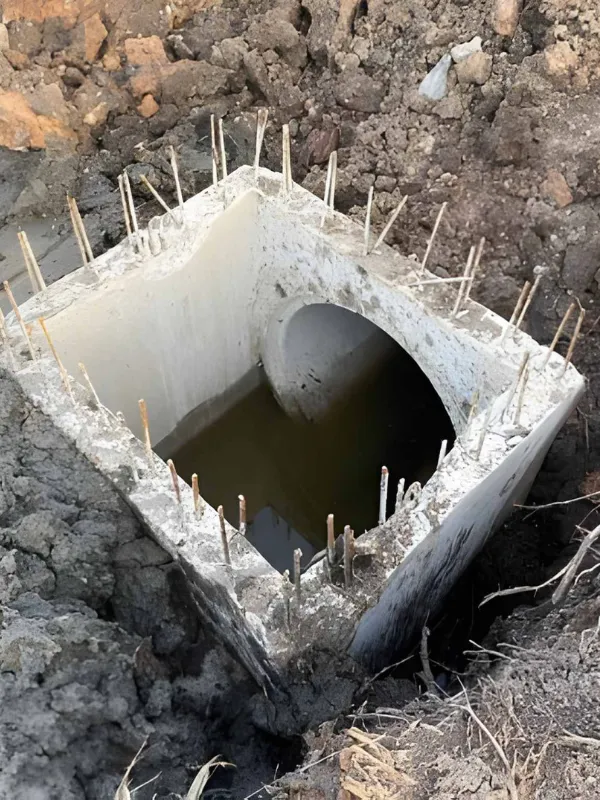 Plumber repairing pipe